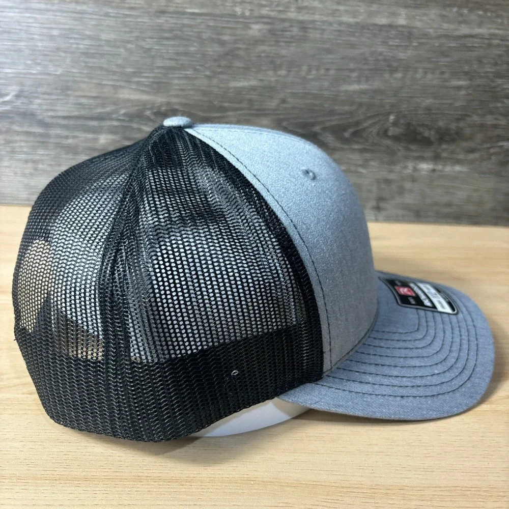 Vocelka Fishing Hat‎ Cap Snapback Gray XL Adjustable Outdoors